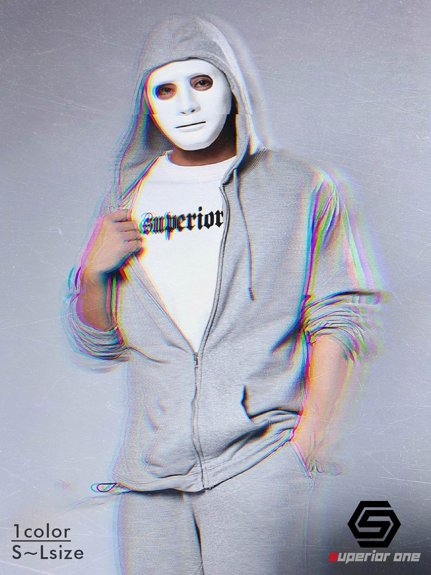 SUPERIORONE LOGO TEE WHITE