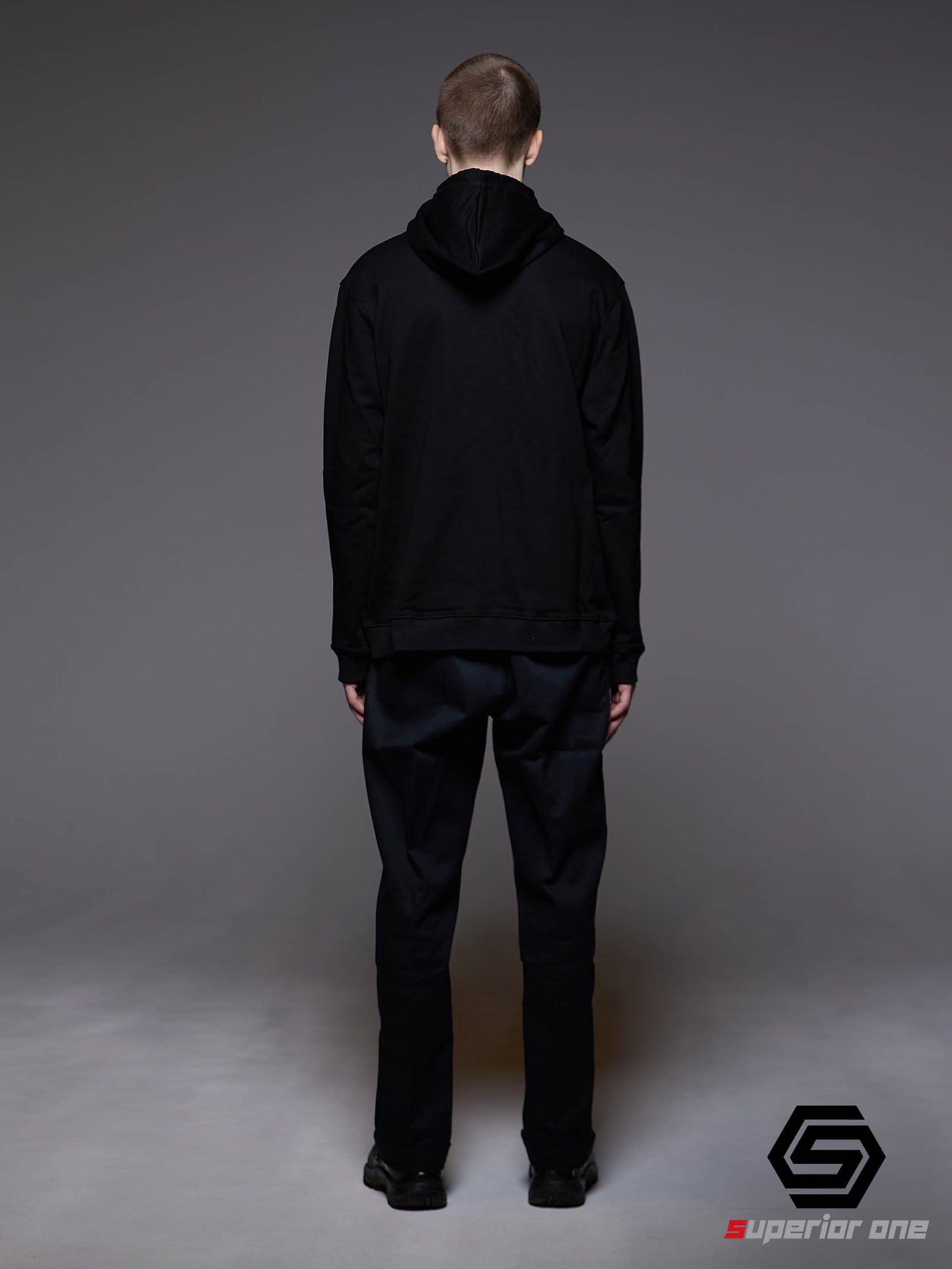 SQUARE SLASH LOGO HOODIE