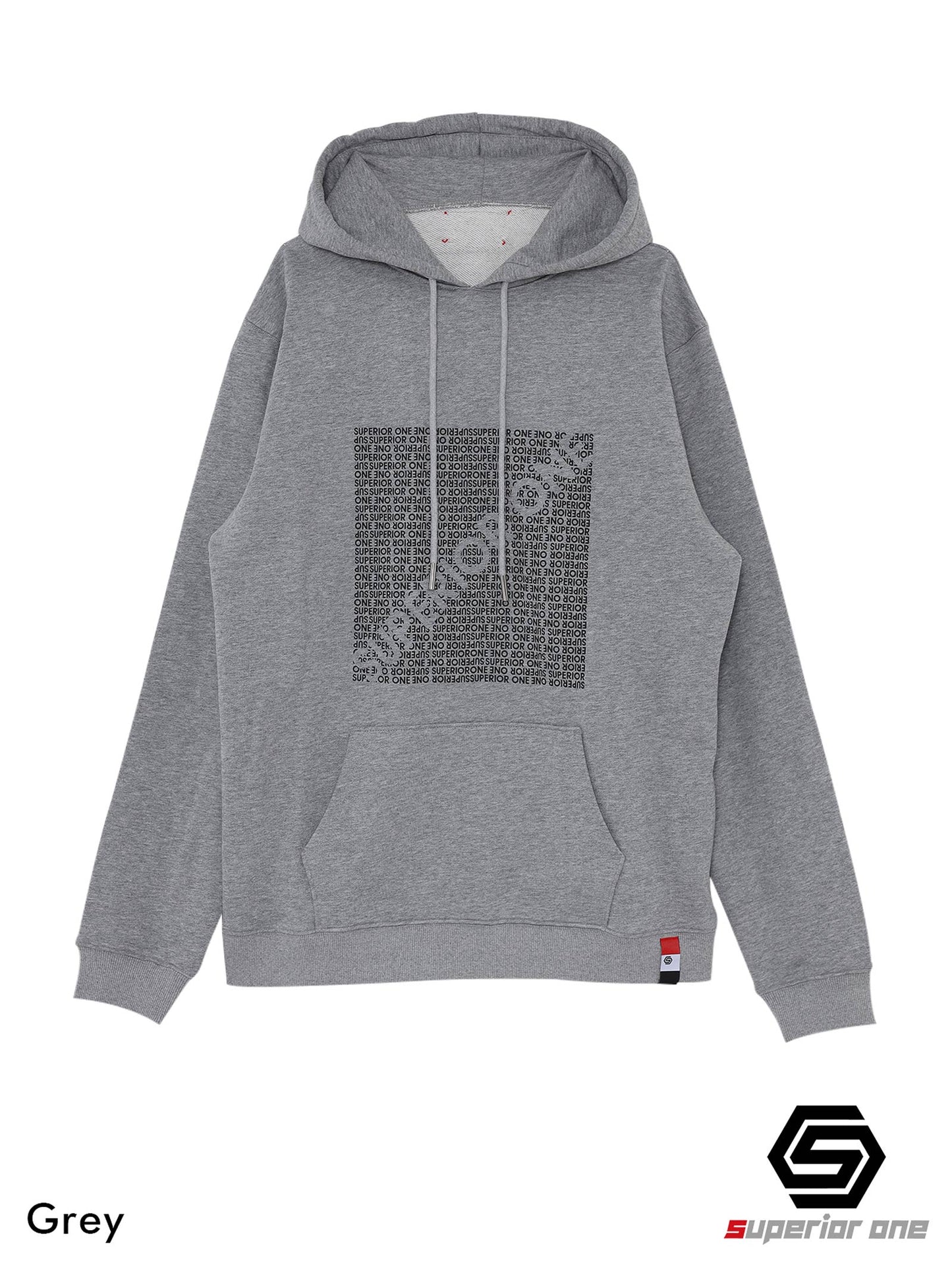 SQUARE SLASH LOGO HOODIE