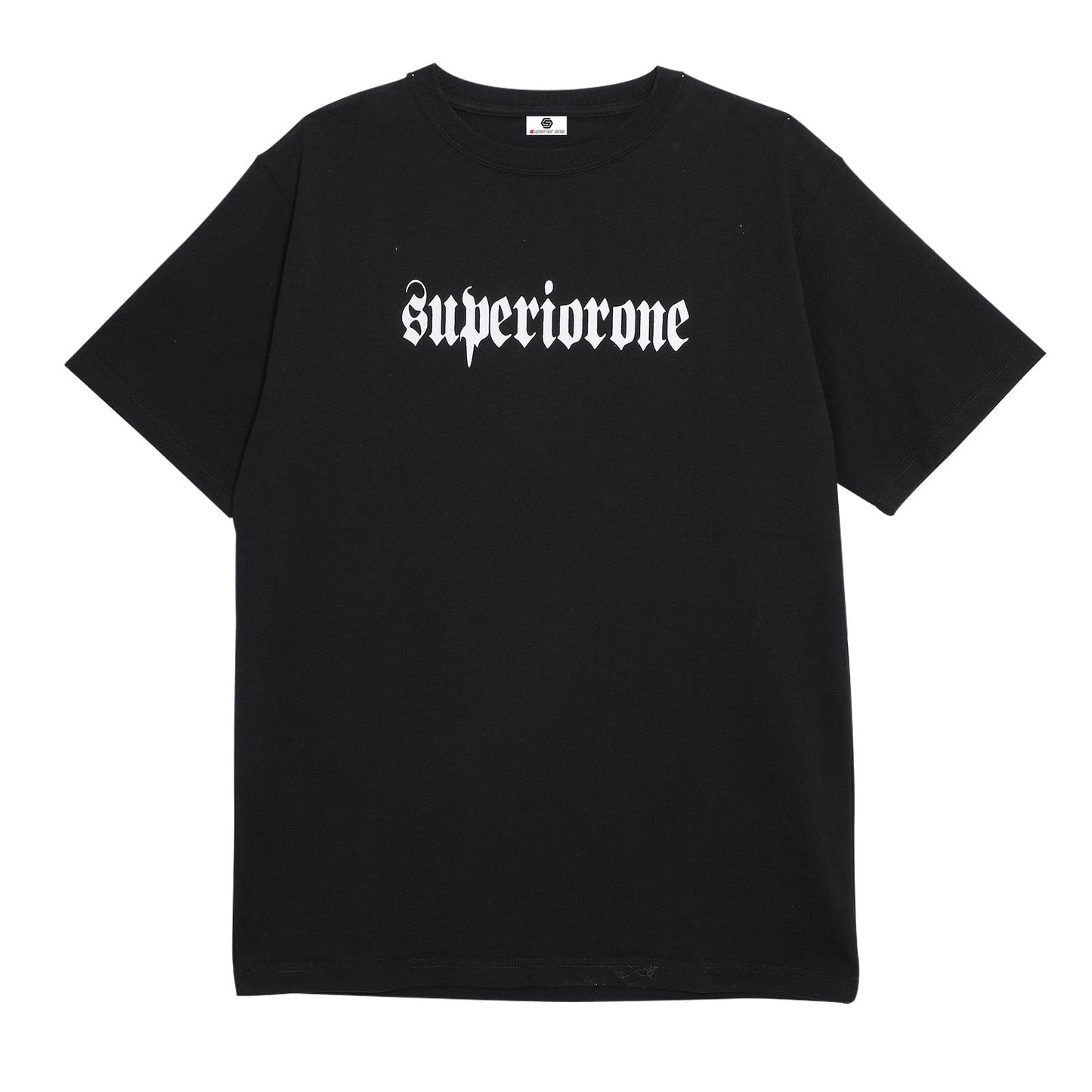 SUPERIORONE LOGO TEE BLACK